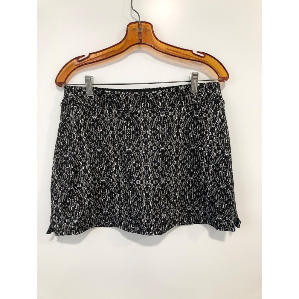Tranquility Colorado Clothing Skort Womens Size Medium Black Gray Skirt Shorts
